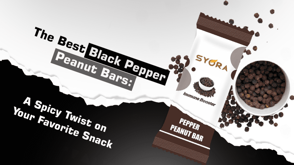 Best Black pepper peanut bars